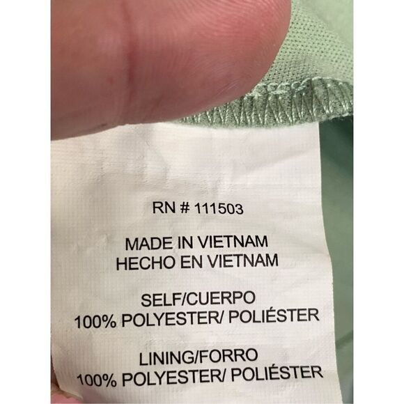 As U Wish Women's Floral Print V-Neck High Low Hem Dress Green Size Medium - Picture 3 of 8